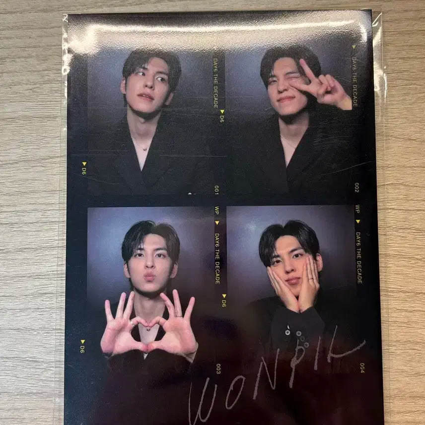 데이식스 10주년 앨범 원필 인생네컷