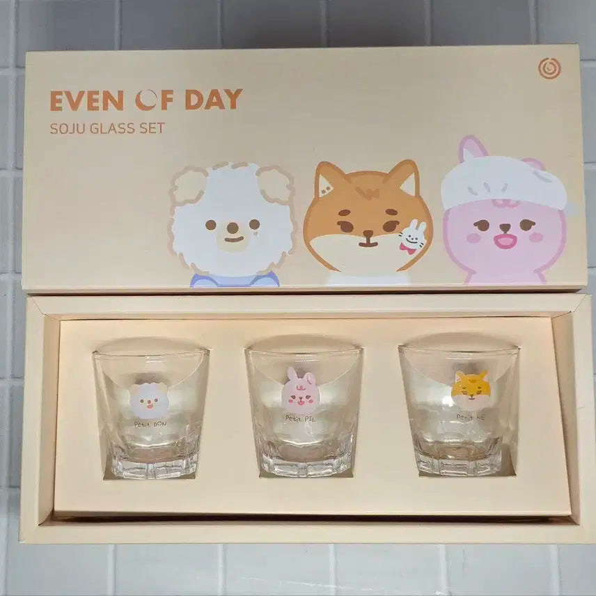 데이식스 소주잔 세트 day6 even of day soju glass