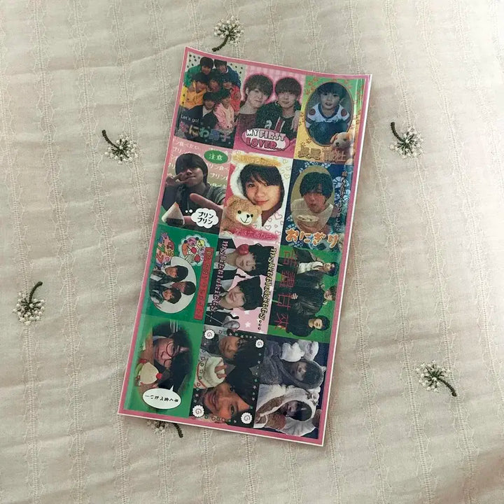 나니와단시 미치에다 슌스케 밋치 나가오 켄토 샵사 프리쿠라 스티커 양도
