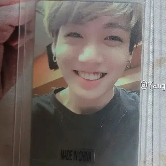 방탄 정국 러브유어셀프 콘서트 디비디 블루레이 포카 포토카드