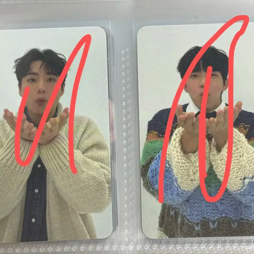 데이식스 클콘 후 포카 영케이 도운 세트