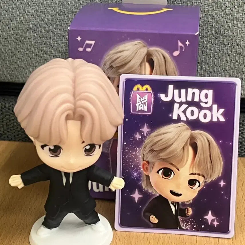 맥도날드 BTS TinyTAN 정국 피규어