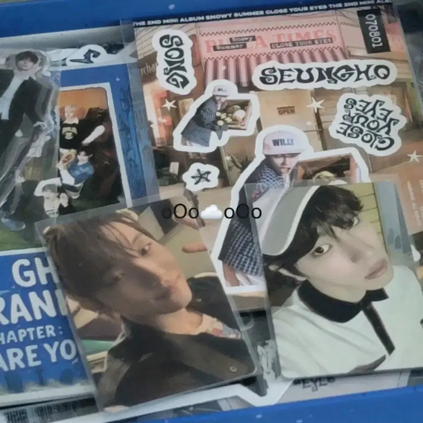 클유아 CYE 전멤버 친필 사인 CD 앨범 Snowy Summer