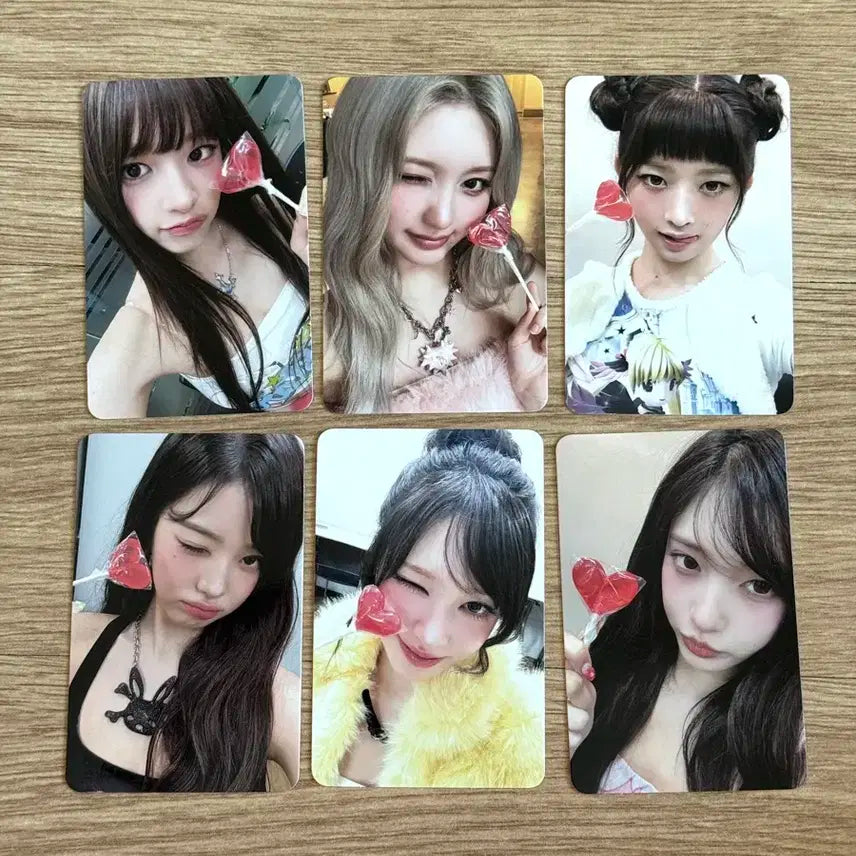 현물 아이브 시크릿 메이크스타 미공포 세트