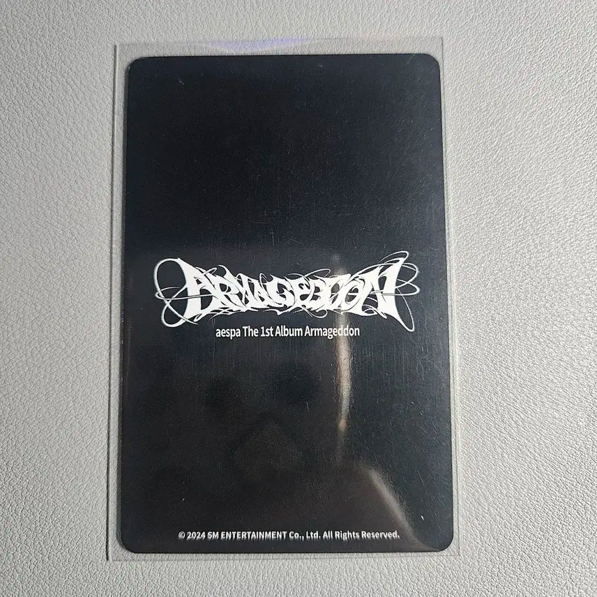 에스파 윈터 아마겟돈 md 엠디 포카 2장 일괄 판매