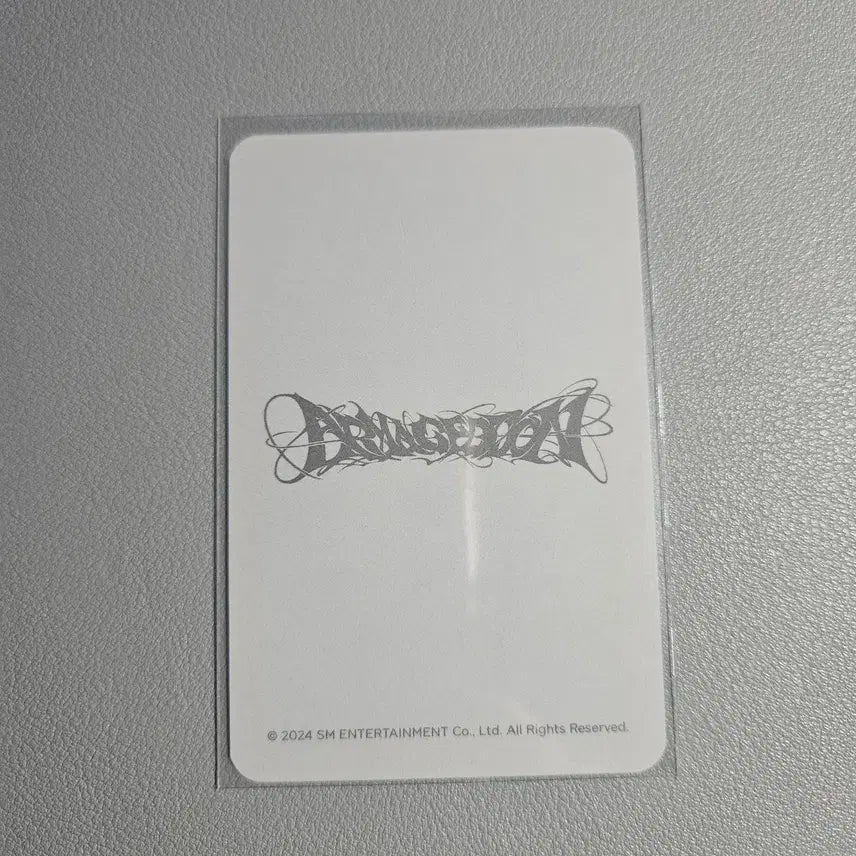 에스파 윈터 아마겟돈 md 엠디 포카 2장 일괄 판매