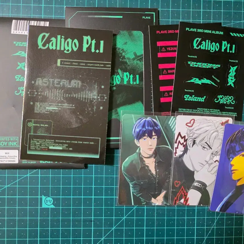[단순개봉] 플레이브 Caligo pt.1 포카앨범 버전 풀셋