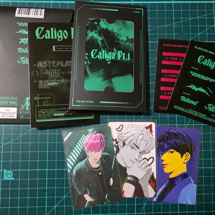 [단순개봉] 플레이브 Caligo pt.1 포카앨범 버전 풀셋