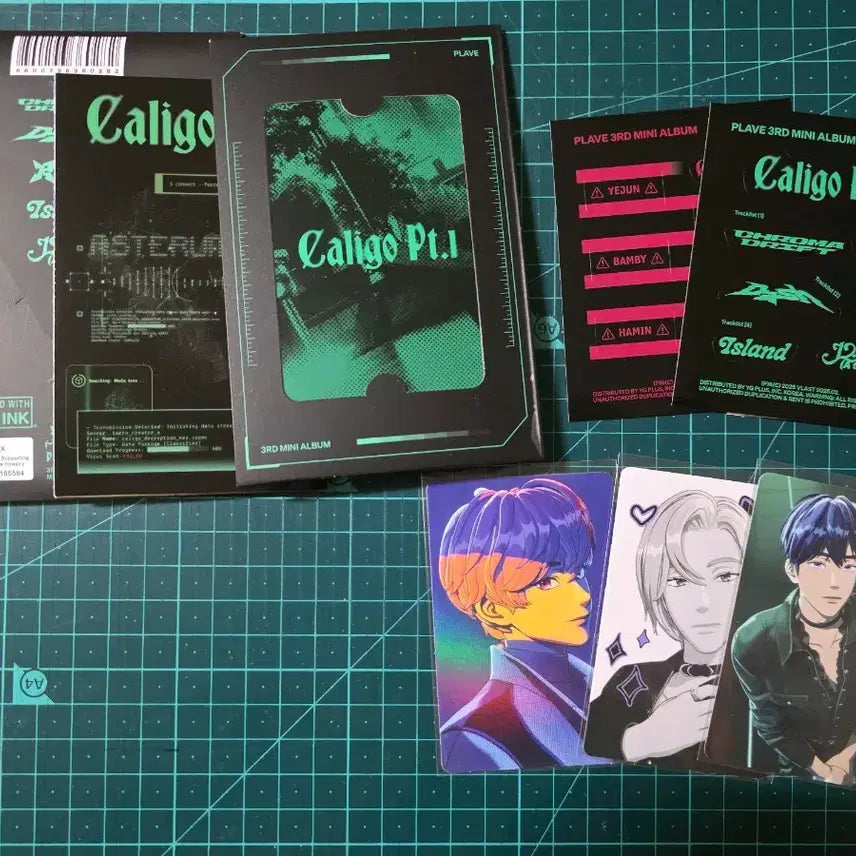 [단순개봉] 플레이브 Caligo pt.1 포카앨범 버전 풀셋