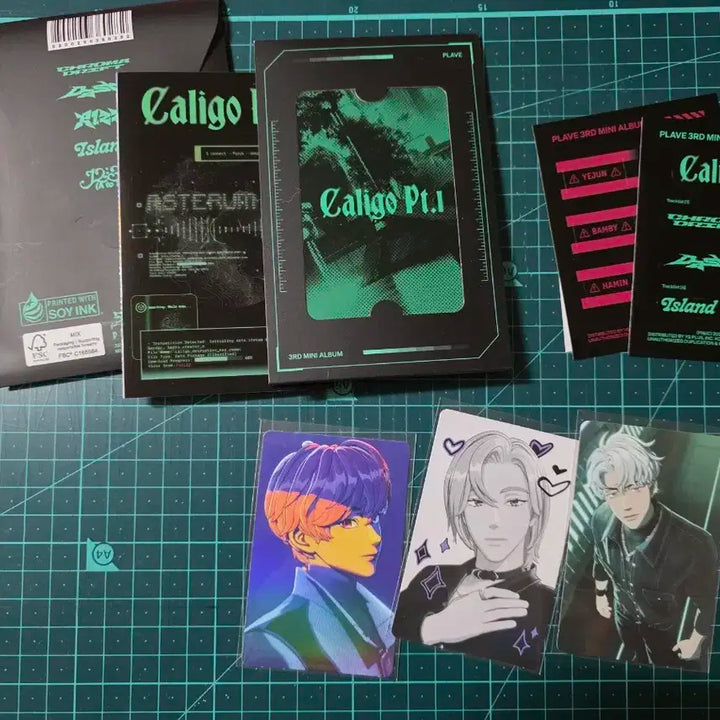 [단순개봉] 플레이브 Caligo pt.1 포카앨범 버전 풀셋
