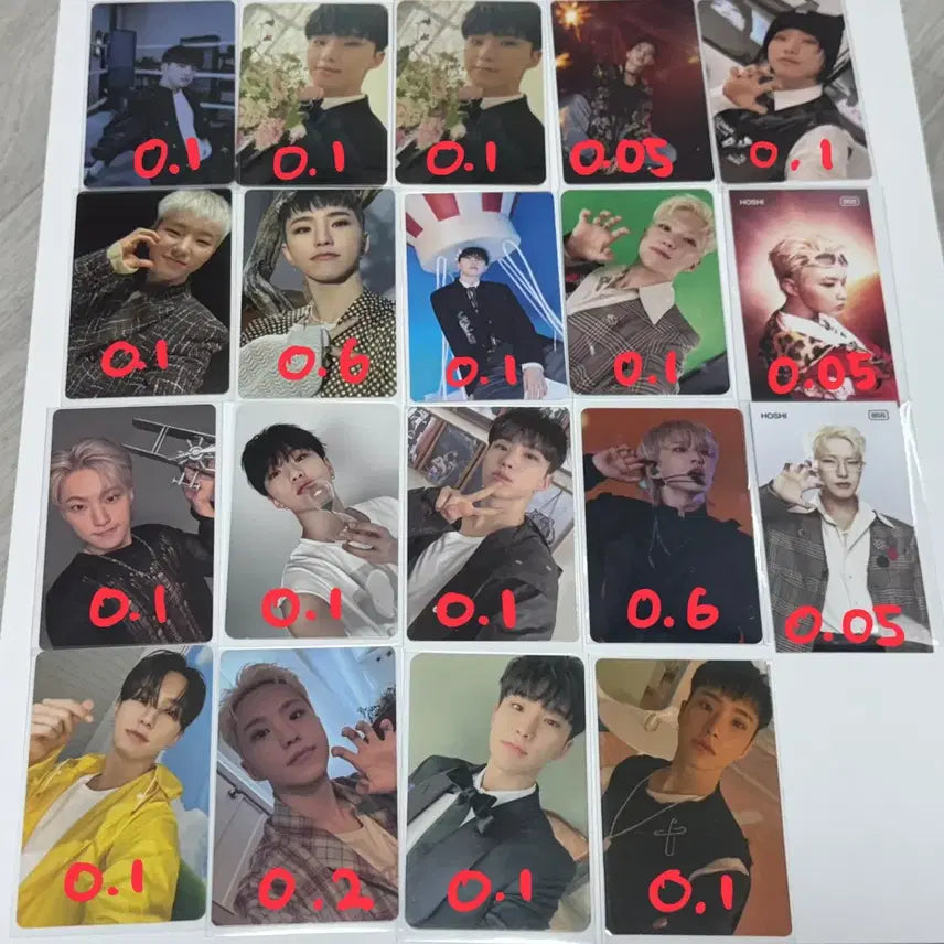 세븐틴 포카 양도해요