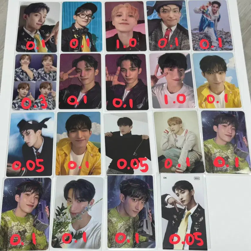 세븐틴 포카 양도해요