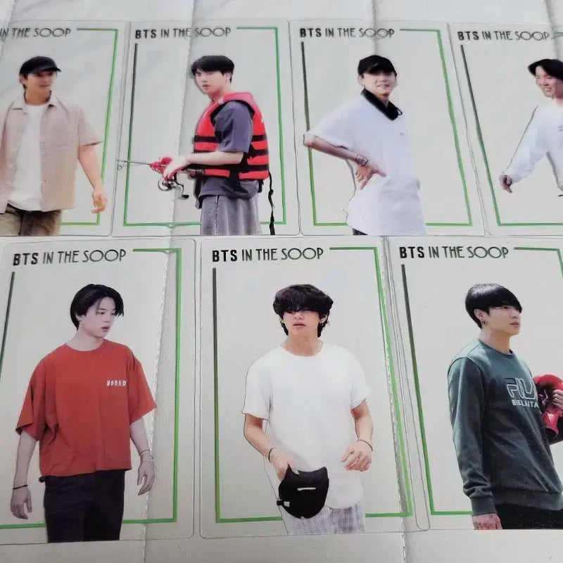 방탄소년단 인더숲 포토카드