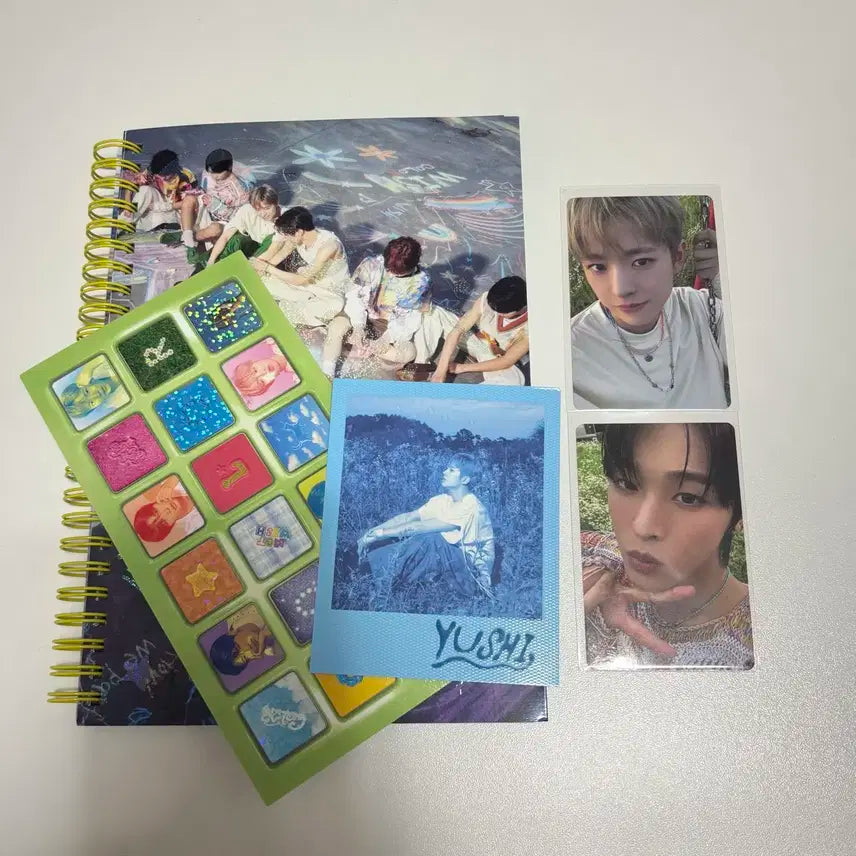 엔시티 위시 컬러 초회한정 유우시 리쿠