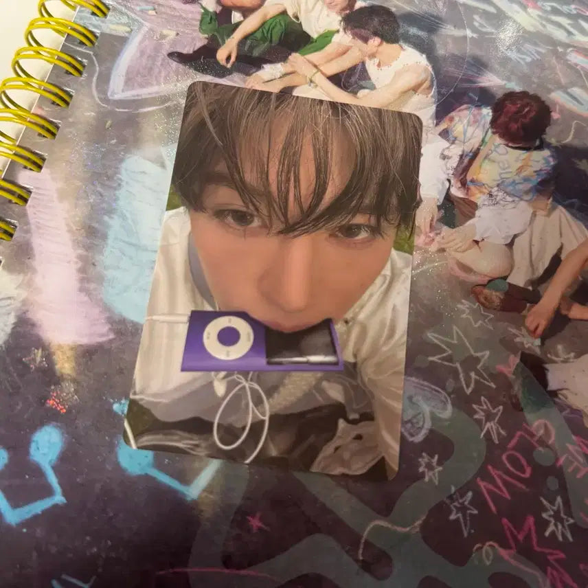 엔시티 위시 컬러 개인반 쥬얼 앨범 시온 포카