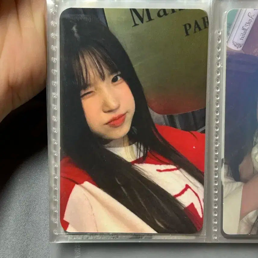 프로미스나인 메종 송하영 포카