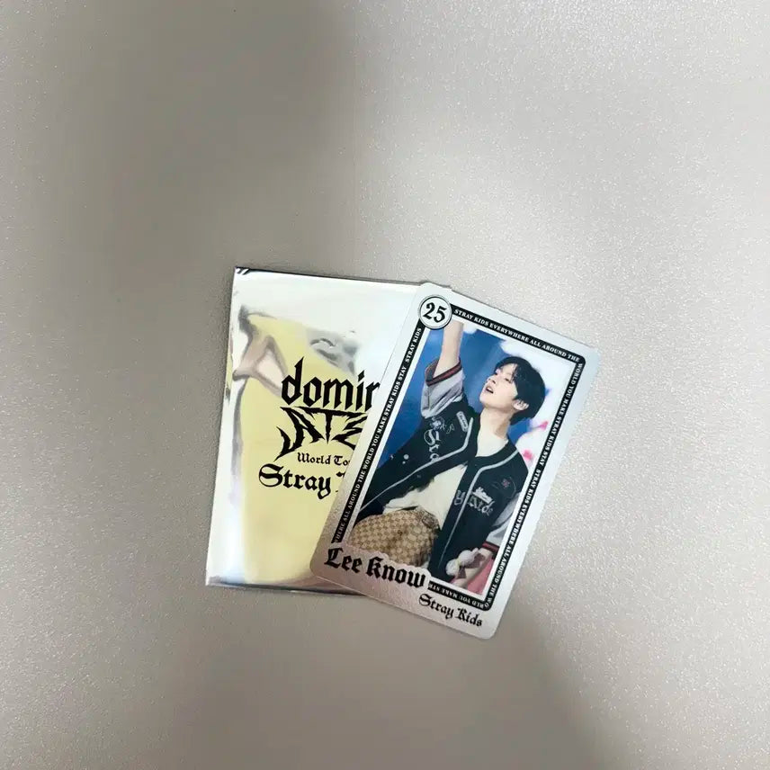Straykids Dominate/재팬 랜덤라이브포카 LEEKNOW 리노