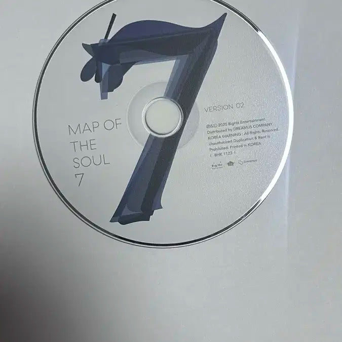 방탄소년단V2 map of the soul : 7 맵 오브 더 소울 앨범