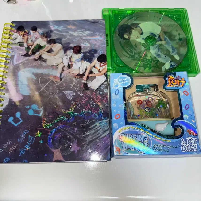 nct wish surf 서프 포토북 키링 게임기 쥬얼 개봉 앨범 양도