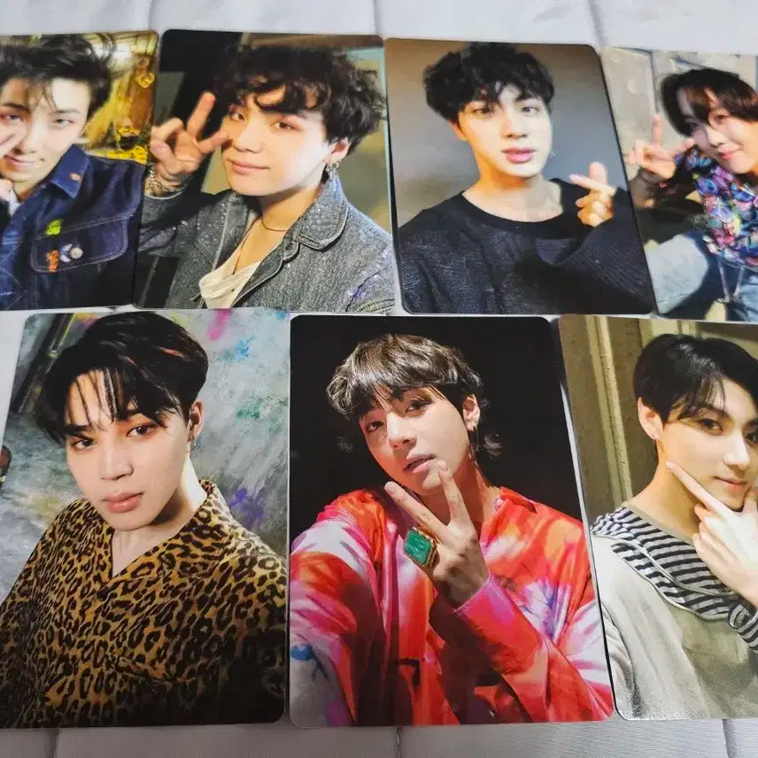 방탄소년단 포토카드(7개다)