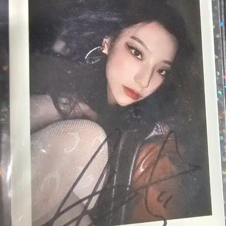 프로미스나인 이새롬 체키싸폴