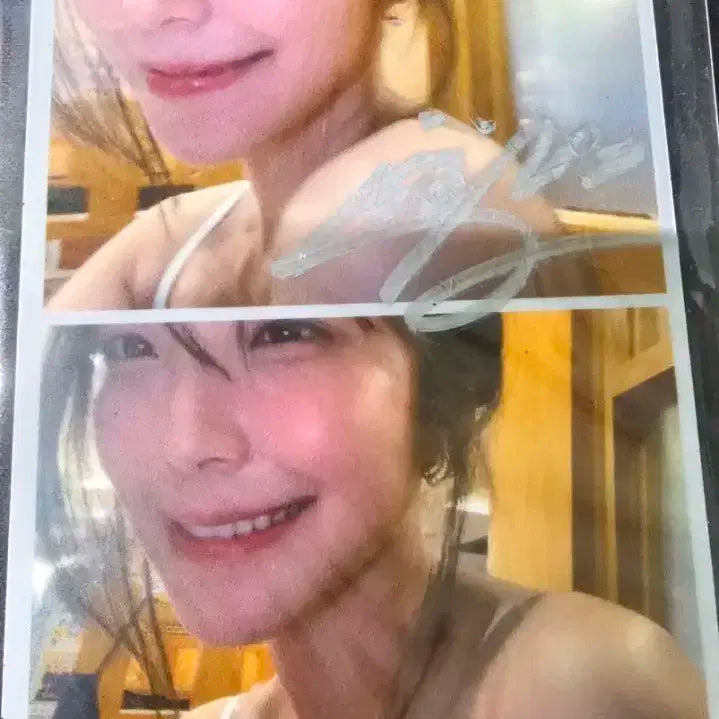 프로미스나인 미팬 백지헌 싸인포카