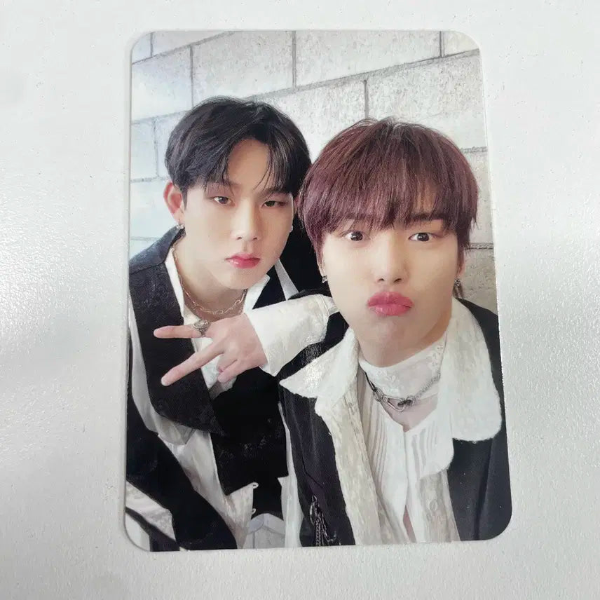 몬스타엑스 주헌 민혁  SHAPE OF LOVE 앨범 유닛 포토카드 포카