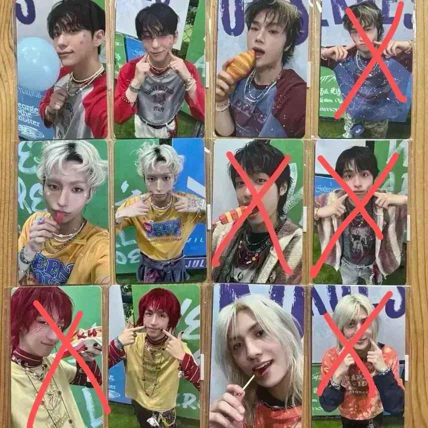 엑디즈 SUMMER SPECIAL THE XCAPE 팬즈샵 특전 포카