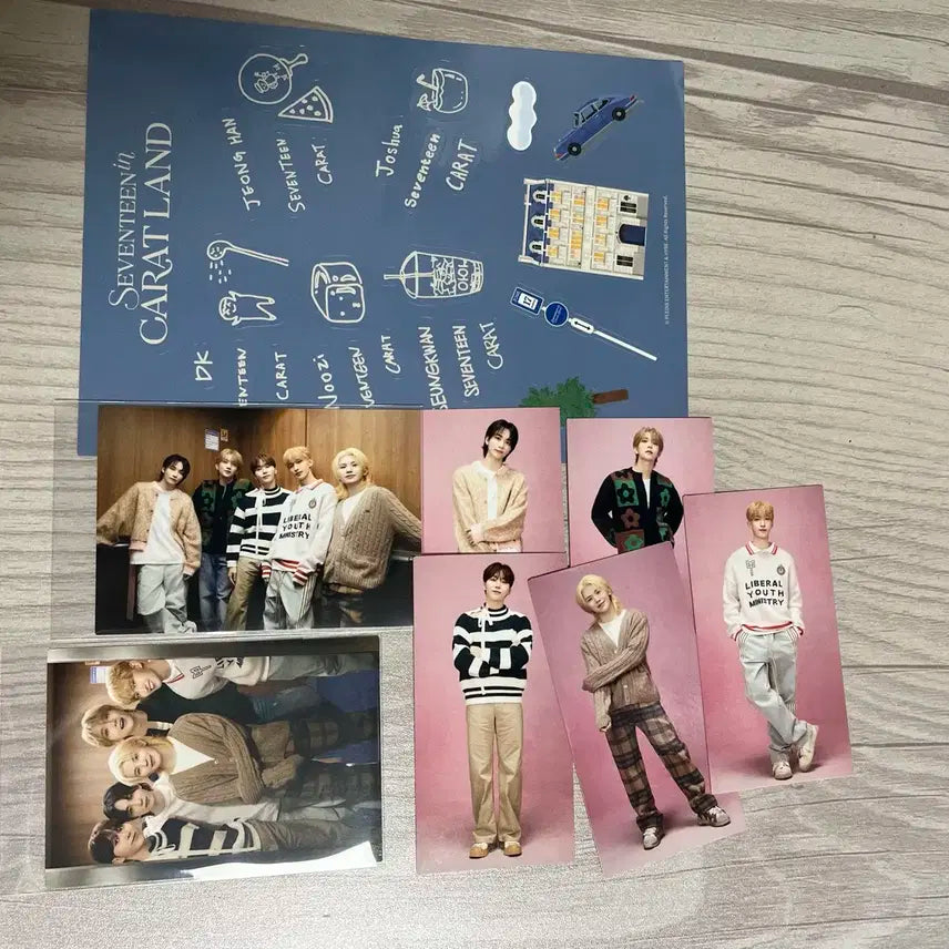 세븐틴 2024 캐럿랜드 보컬팀 스티커