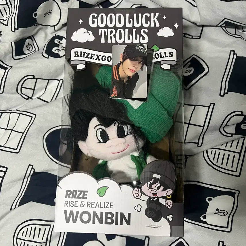 라이즈 트롤 원빈 중형인형 포카포함 riize troll wonbin