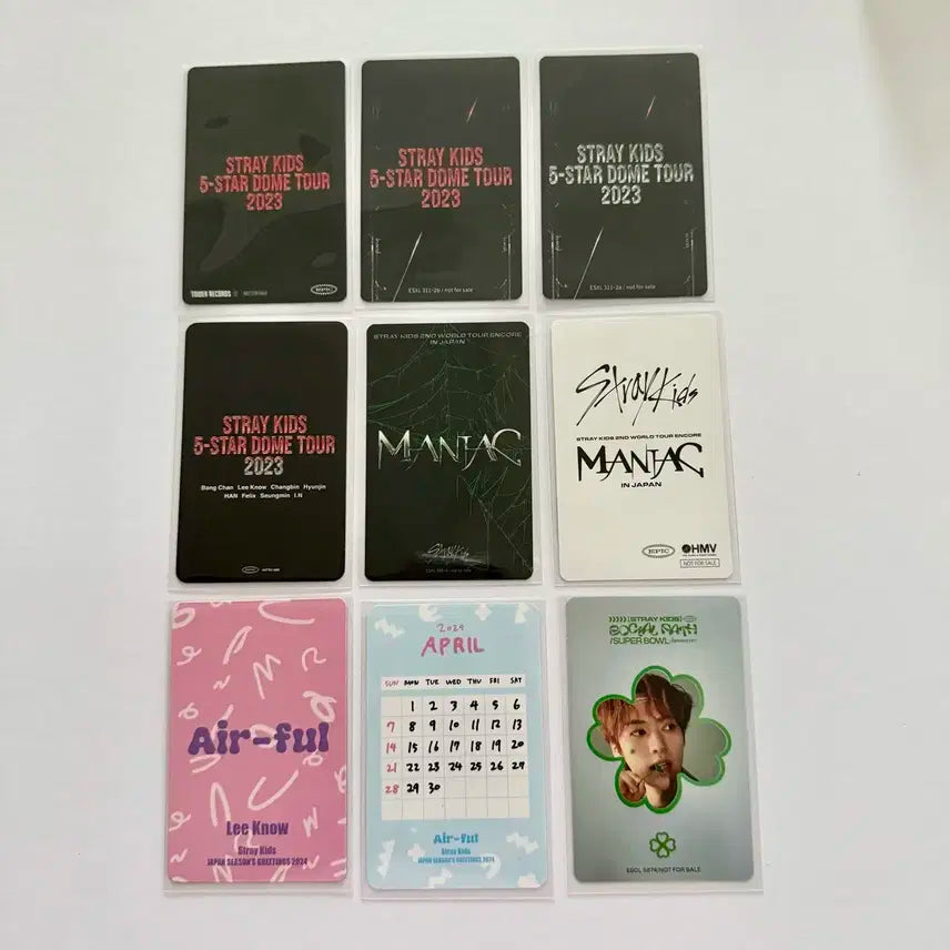 일괄)스트레이키즈 리노 일본 블루레이+시그 포카