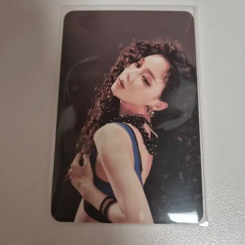 에스파 더티워크 qq뮤직 큐큐뮤직 포카 1성 윈터