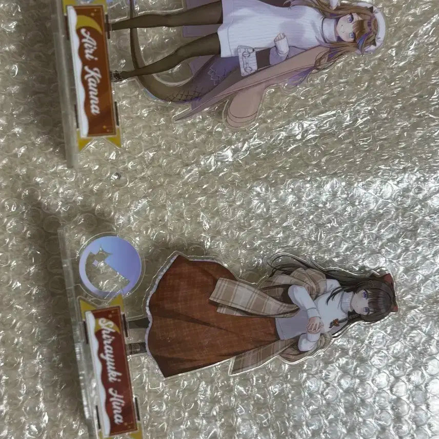 스텔라이브 겨울 아크릴 일괄