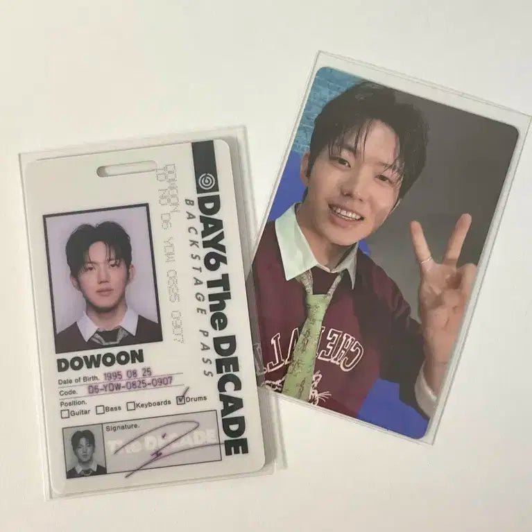 데이식스 아이디반 도운 (아이디카드+포카)