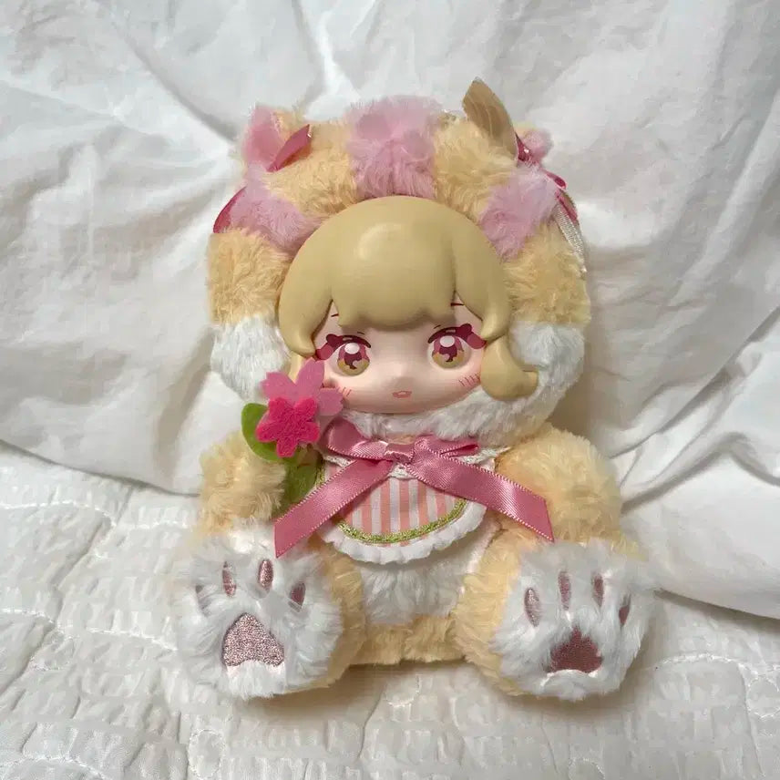 니니즈 플러피 피규어 랜덤 인형 치즈냥