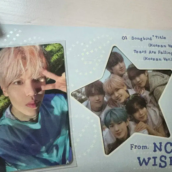 NCT 위시 송버드 앨범 포토팩 + 시온 포카