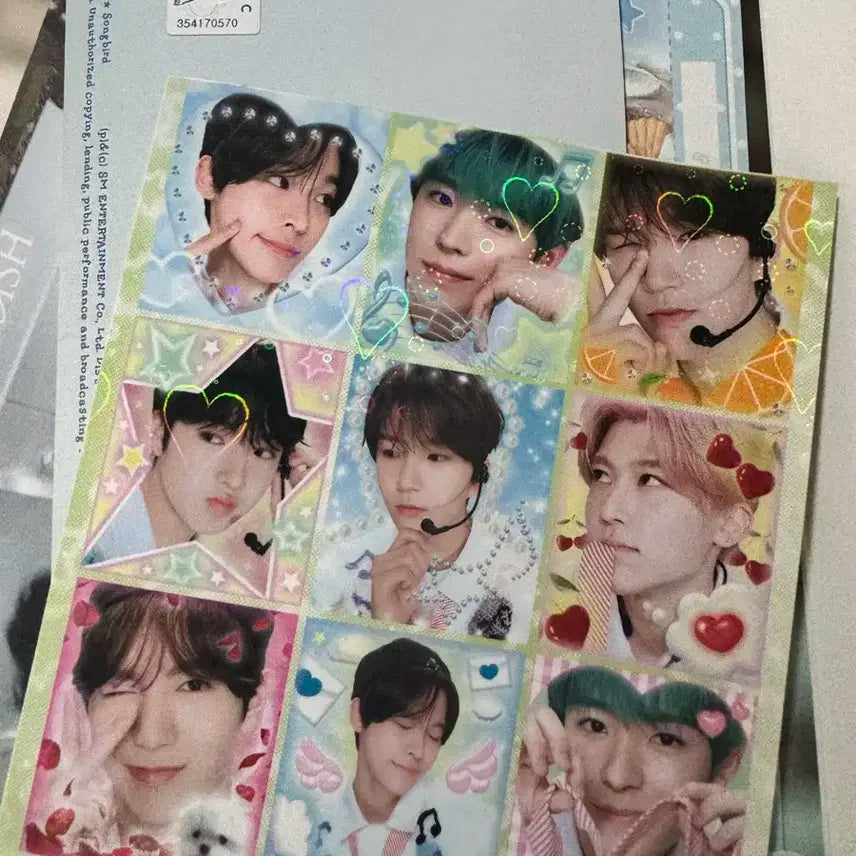 NCT 위시 송버드 앨범 포토팩 + 시온 포카