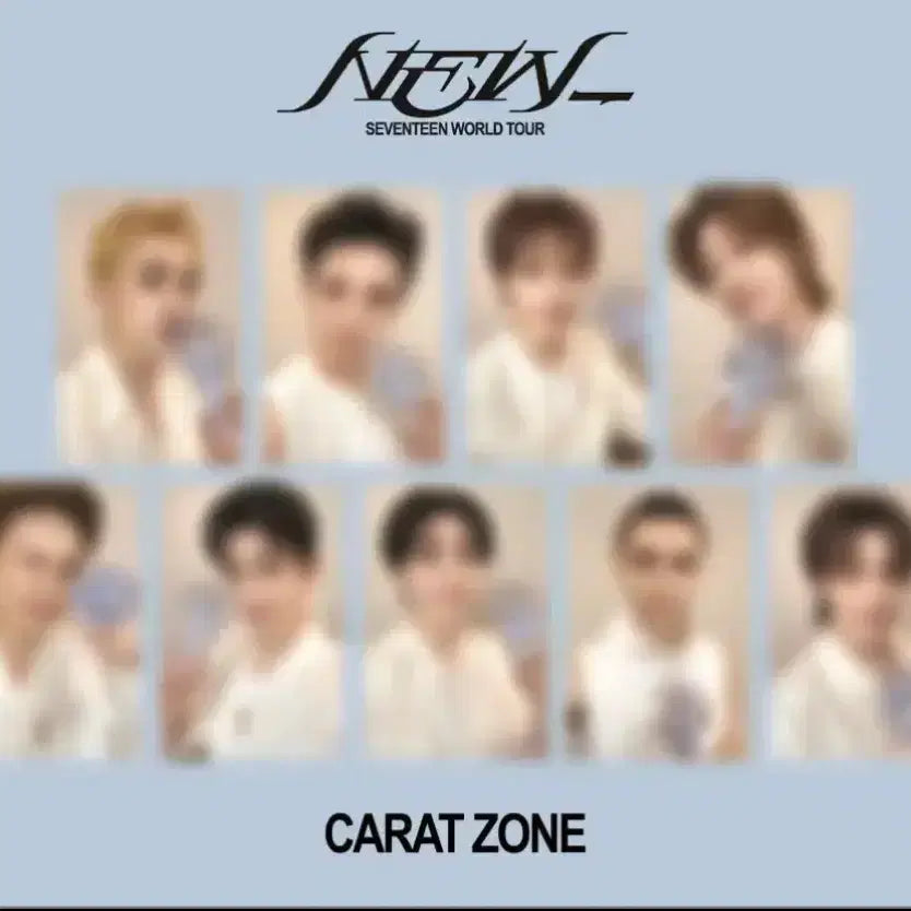 세븐틴 뉴 콘 캐럿존 포카 일괄 양도