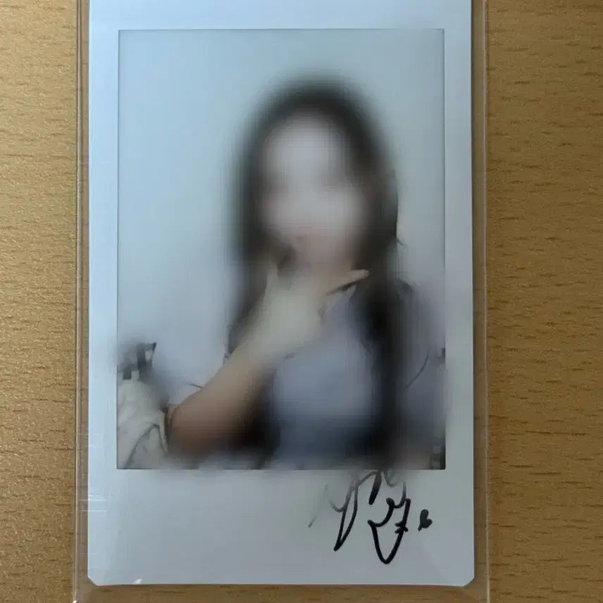트리플에스 vv 비저너리비전 김유연 싸인 폴라로이드 싸폴
