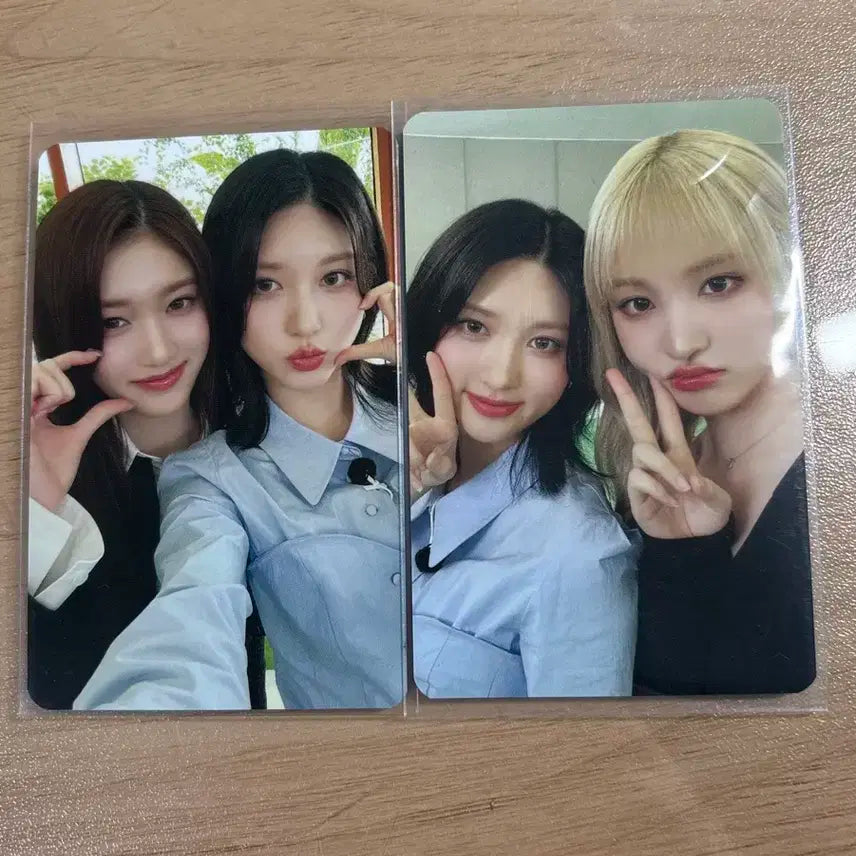 당일배송,폭덤)) 아이브 포카 일괄로 팔아요