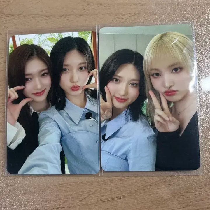 당일배송,폭덤)) 아이브 포카 일괄로 팔아요