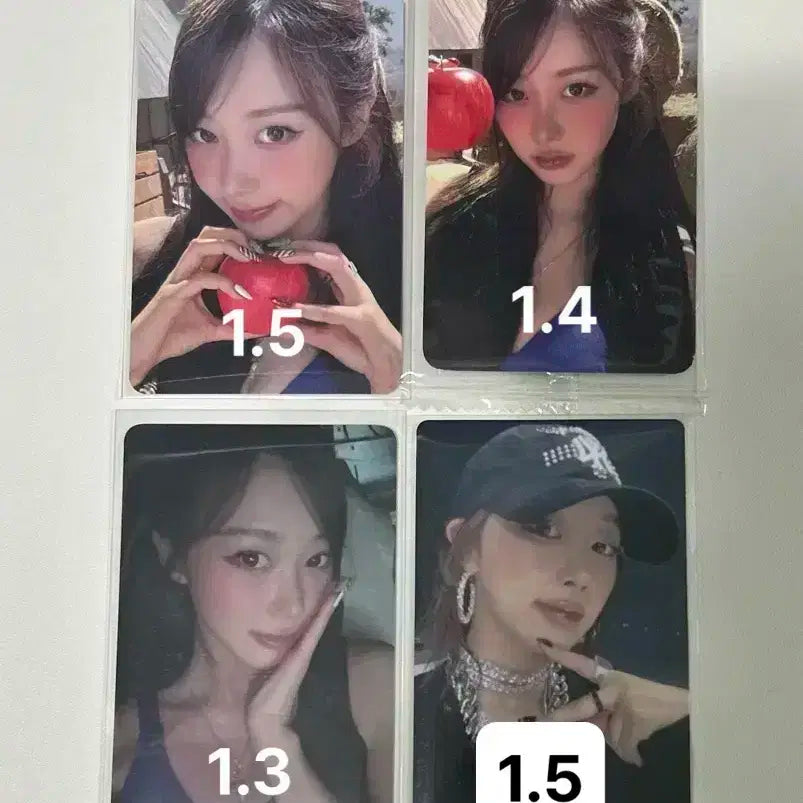 리치맨 지젤 미공포ㅣ카리나윈터닝닝특전포토카드앨범분철포카
