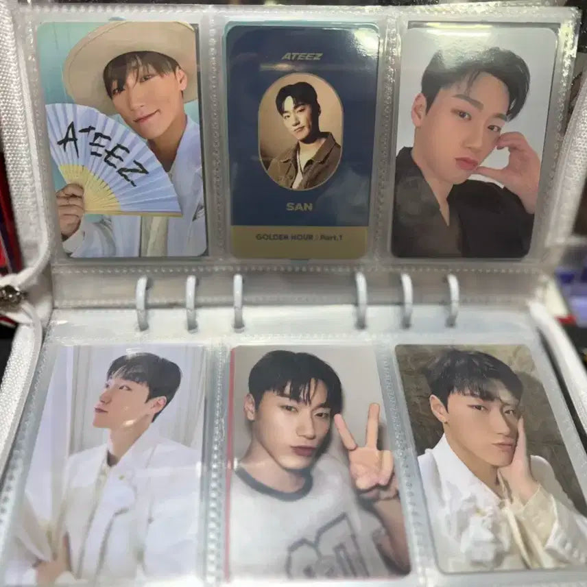 에이티즈 최산 포카 양도