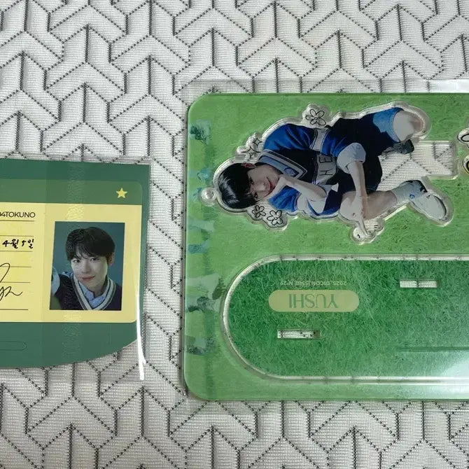 NCT WISH 디아이콘 유우시 A타입 아크릴 스탠드 / id 카드