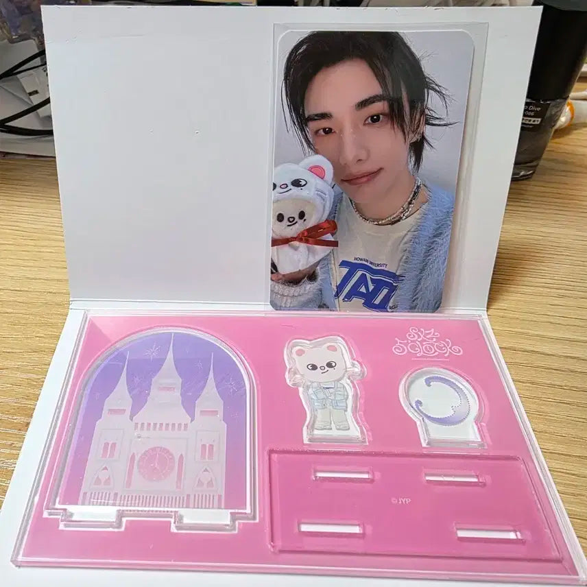 스키즈 현진 5o'clock 팝업 포토카드 + 아크릴 풀세