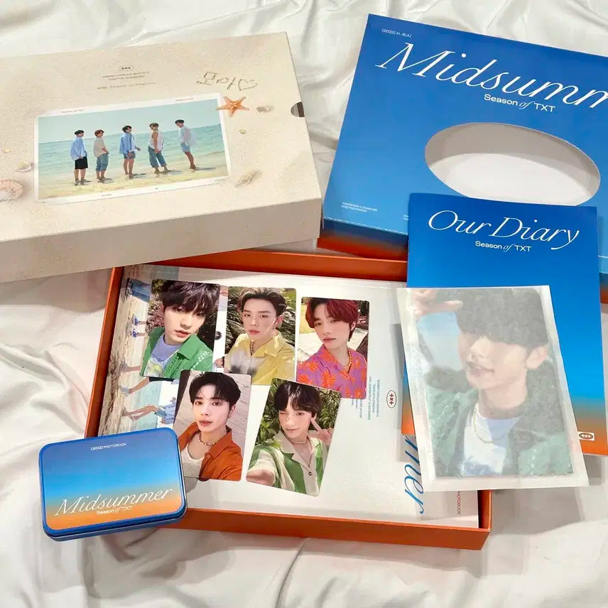 [디코포함] 투바투 미드썸머 오렌지에이드 포카 연준 수빈 범규 태현 휴닝