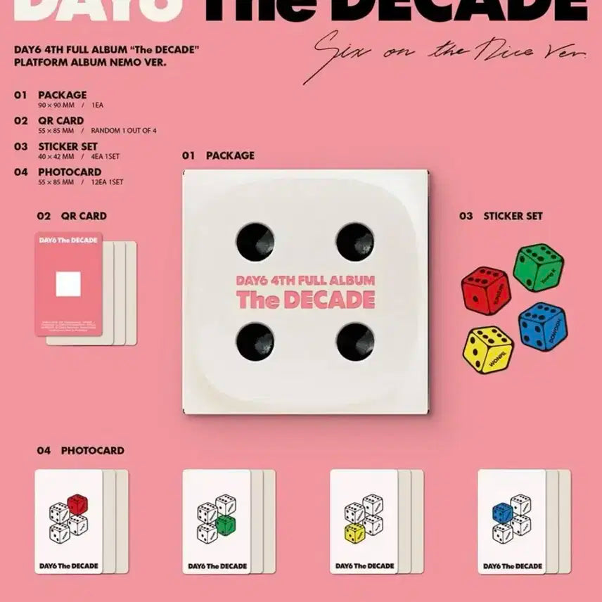 데이식스 네모반 다이스 버전 양도 (성진 시티 버전 큐알)