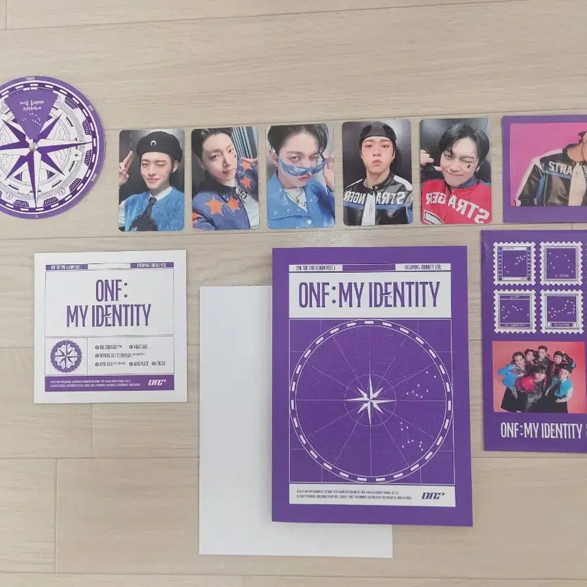 ONF My Identity 앨범 세트