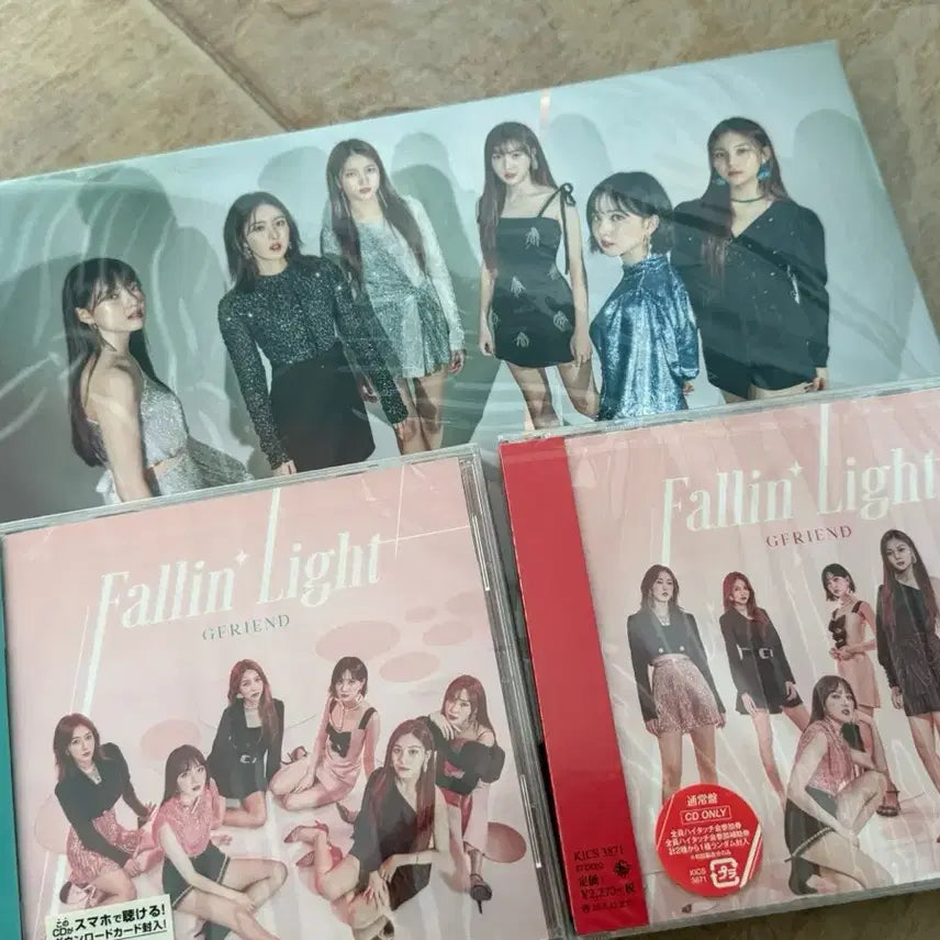 미개봉 일괄] 여자친구 일본 Fallin' Light 앨범 cd
