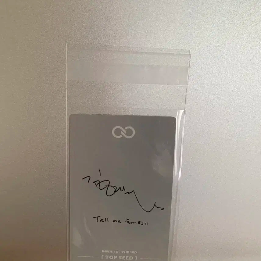 인피니트 엘 탑시드 텔미 포토카드